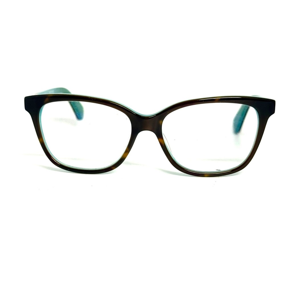 Kate Spade New York Jorja FZL Tortoise Teal Cat Eye Eyeglasses Frames 140mm